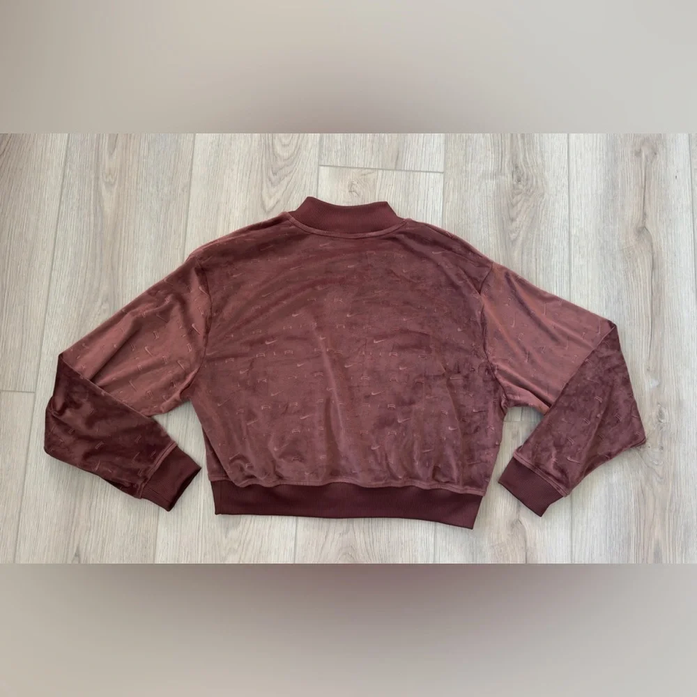 Nike Air Velour Bronze White Eclipse Full Zip Jacket - Picture 11 of 12